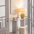 Table Lamp - Beige and Gold - Aluminium
