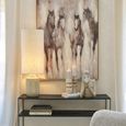 Terracotta Table Lamp - Grey - Ceramic