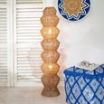Floor Lamp - Natural - Rope and Metal