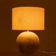Ball Table Lamp - Grey - Ceramic
