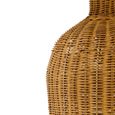 Cylinder Floor Lamp - Natural - Ecru and Metal