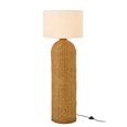 Cylinder Floor Lamp - Natural - Ecru and Metal