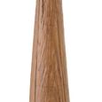 Melina Floor Lamp - Conical Base - Dark Brown - Ceramic
