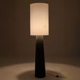Ava Floor Lamp - Large - Black and White - Fibreglass