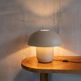 Mushroom Table Lamp - Large - Beige - Metal