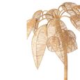 Coconut Tree Floor Lamp - Small - Natural - Cane Webbing and Metal