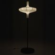Floor Lamp - Natural and Black - Paper