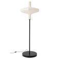 Floor Lamp - Natural and Black - Paper