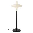 Floor Lamp - Natural and Black - Paper