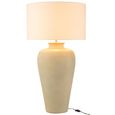 House Table Lamp - Cylinder - Ecru - Aluminium