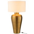 House Table Lamp - Cylinder - Gold - Aluminium