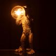 Monkey Table Lamp - Gold - Polyresin