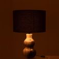 Table Lamp - Black and Light Grey - Marble
