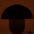 Mushroom Table Lamp - Large - Black - Metal