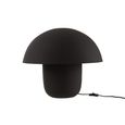 Mushroom Table Lamp - Large - Black - Metal