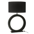 Table Lamp - Round - Black - Aluminium