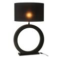 Table Lamp - Round - Black - Aluminium