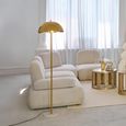 Floor Lamp - Gold - Marble and Metal