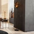 Honey Spoon Floor Lamp - Brown - Glass