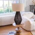 Striing Table Lamp - Black - Paper and Metal