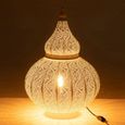 Aladin Table Lamp - Small - White - Metal