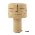 Dotted Lines Table Lamp - Natural and Black - Seagrass