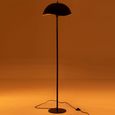 Floor Lamp - Black - Marble and Metal