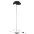 Floor Lamp - Black - Marble and Metal