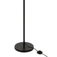 Floor Lamp - Natural and Black - Rattan and Metal