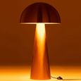 Mushroom Floor Lamp - Gold - Metal
