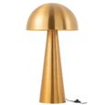 Mushroom Floor Lamp - Gold - Metal