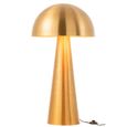Mushroom Floor Lamp - Gold - Metal
