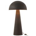 Mushroom Floor Lamp - Matt Black - Metal