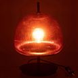 Oasis Table Lamp - Red - Glass