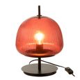 Oasis Table Lamp - Red - Glass