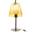 Oceane Table Lamp - Yellow - Glass