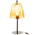 Oceane Table Lamp - Yellow - Glass
