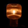 Table Lamp - Brown - Glass