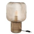 Table Lamp - Brown - Glass