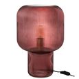 Table Lamp - Red - Glass