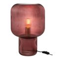 Table Lamp - Red - Glass