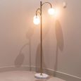 Janou Floor Lamp - Gold - Glass and Metal