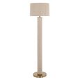 Joline Floor Lamp - Beige - Linen Fabric