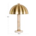 Jara Table Lamp - Brushed Gold - Metal