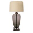 Monsoe Table Lamp - Round - Smoked Glass