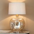 Jazzy Table Lamp - Round - Amber - Glass