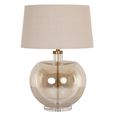 Jazzy Table Lamp - Round - Amber - Glass
