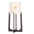 Loura Table Lamp - Round - Bronze - Small - Marble