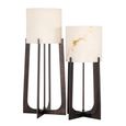 Loura Table Lamp - Round - Bronze - Small - Marble
