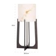 Loura Table Lamp - Round - Bronze - Small - Marble